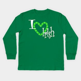 Love Irish Kids Long Sleeve T-Shirt